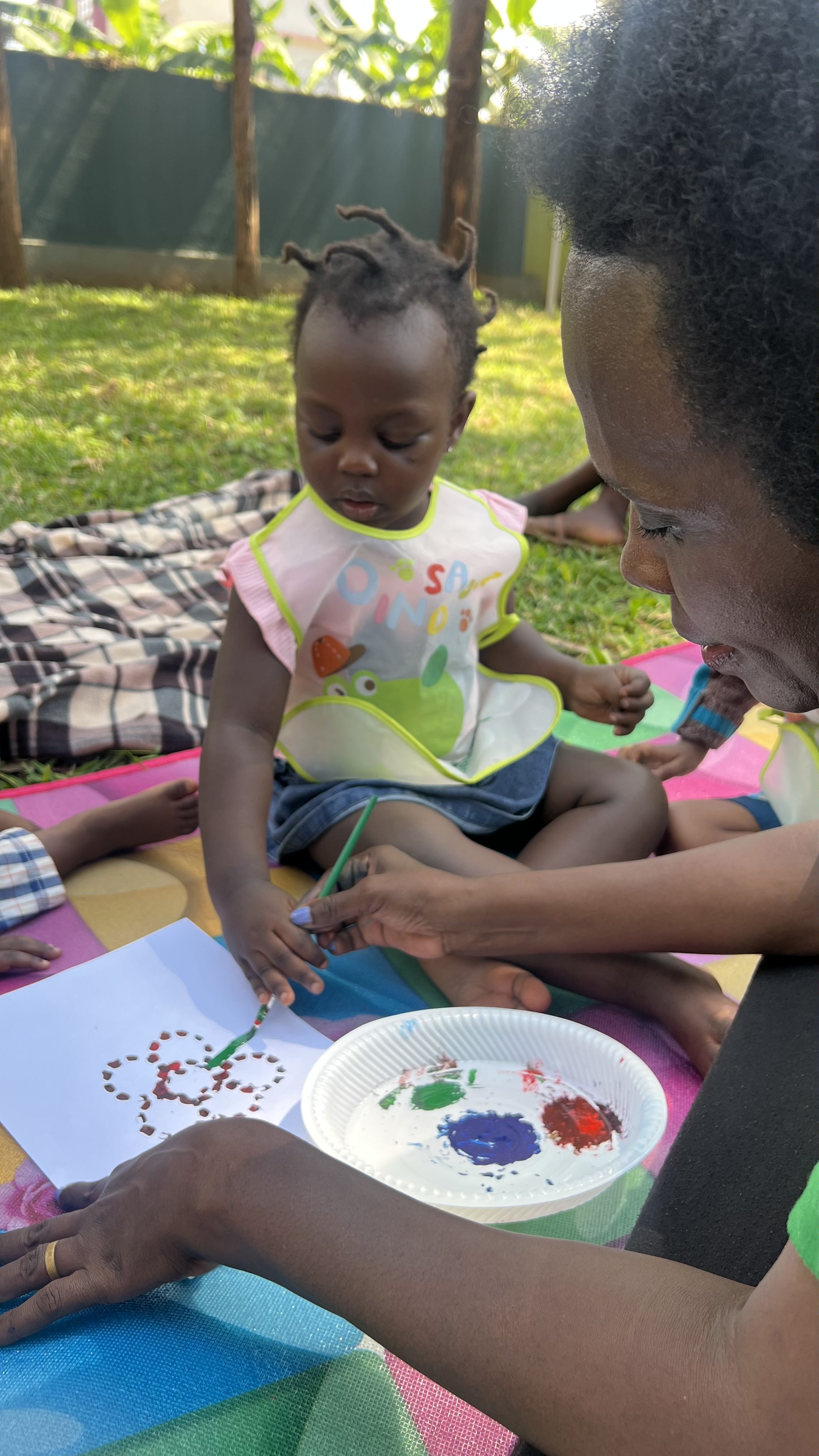 Finger Painting Fiesta